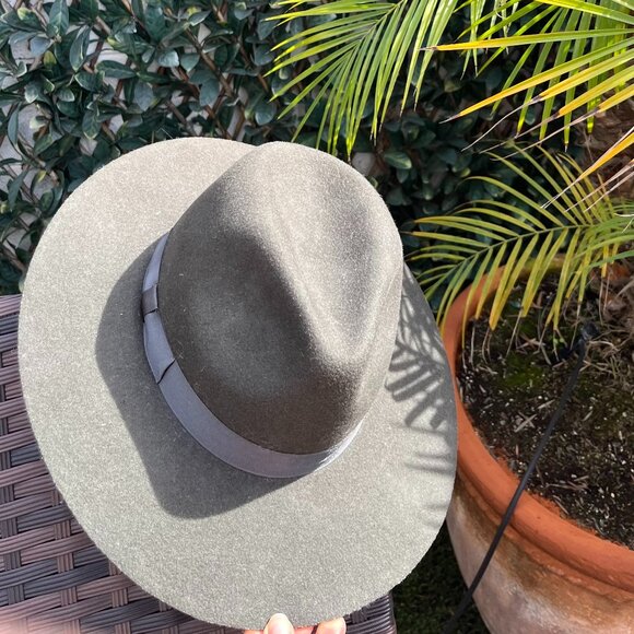 Lack of Color Forest Green Wool  hat